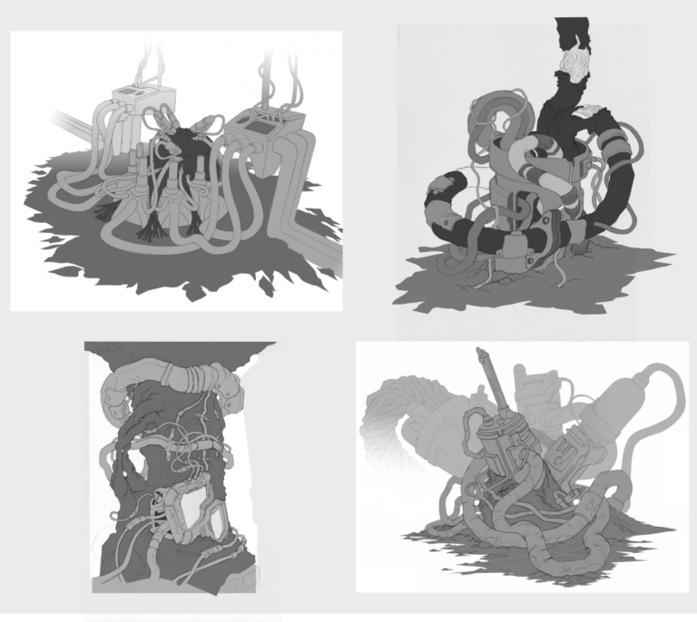 Recherches pour des éléments de décors interactifs dans un jeu vidéo